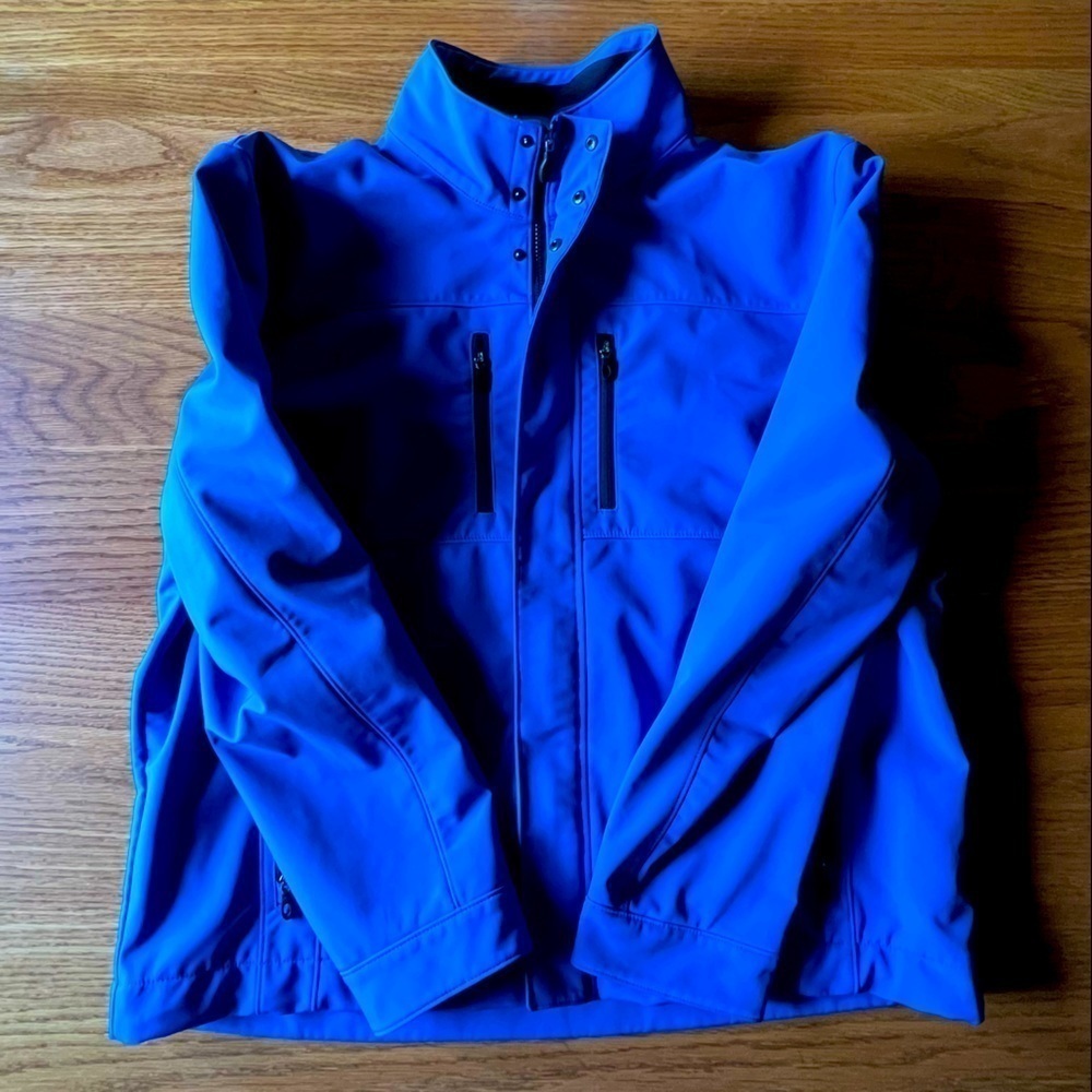 Kenneth Cole REACTION Men’s Softshell Full-Zip Jacket Size: XXL